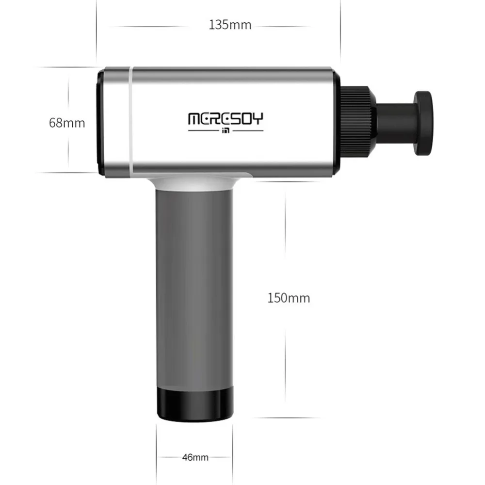 Meresoy топовый Электрический аппарат для глубокого мышечного фасции, Профессиональный Массажный Аппарат для снятия боли в мышцах, портативный массажер для всего тела