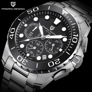 

PAGANI NEW Outdoors Quartz Men's Watch Waterproof Sports clock Top Military Male wristWatches Business Casual Relogio Masculino