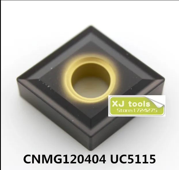 

10pcs CNMG120404 UC5115/CNMG120408 UC5115/CNMG120412 UC5115 carbide inserts for MCLNR/MCKNR,Turning Blades, Tips for Cast Iron