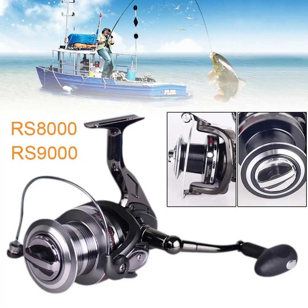 Новое поступление RS8000/RS9000 все металлические 12 + 1BB соленая вода/пресноводный