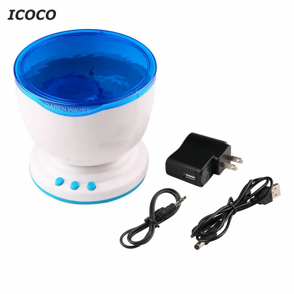Ocean Sea Daren Waves LED Nachtlicht Projektor Lampe KINDER O4