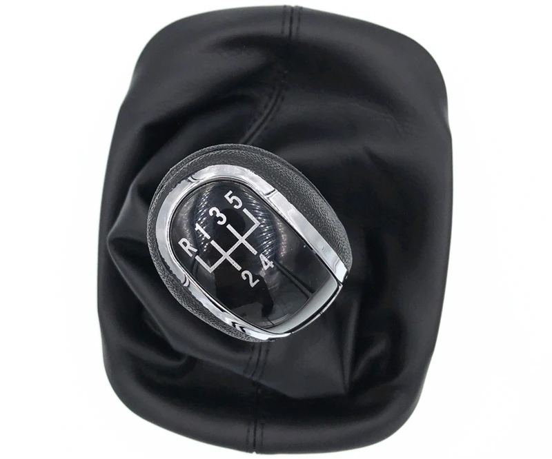 

Free Shipping 5 Speed Car Gear Shift Knob Stick Lever Gaitor Boot Cover For Skoda Fabia 2000-2008