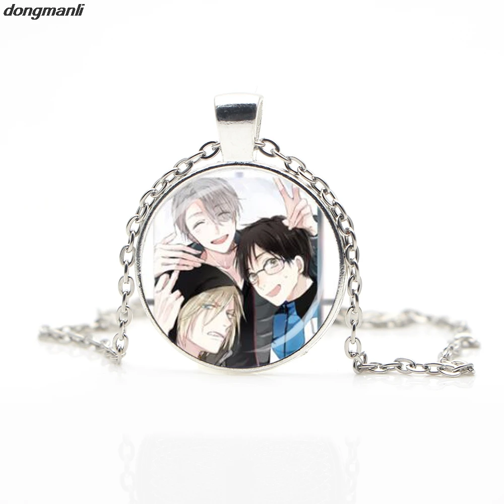 WS0729 2017 novo Anime YURI!!! no GELO Victor Yuri Artesanal Cadeia de Moda Pingente de Colar de Jóias para As Mulheres/Homens Presente