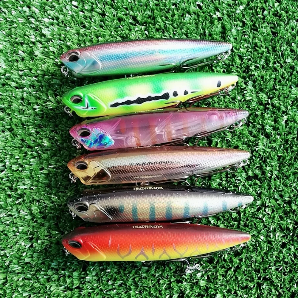 

Tsurinoya 6Pcs 11cm 20.5g Minnow Pencil Lure Bait Sea Bass Pike Lure Pencil Bait Snake Head Pesca Hard Bait Long shot
