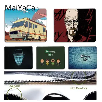 

MaiYaCa Your Own Mats Breaking Bad Laptop Computer Mousepad Size for 18x22cm 25x29cm Rubber Mousemats