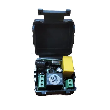 

Mini Size AC 220V 1CH 1CH 10A Wireless Remote Control LED Light Switch Relay Receiver ,1Chanbel Receiver With Cover 315/433 MHz