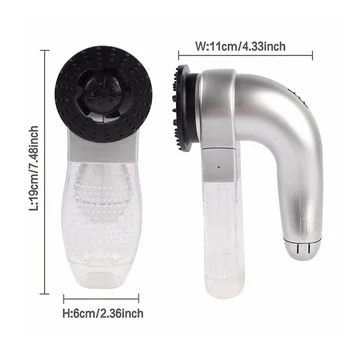 

Free shipping Pet hair shed does not spray Pet Hair Vacuum Grooming System powered pet groomer shed vac