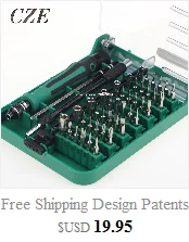 Бесплатная доставка Дизайн патентов Магнитная отвёртки набор 45 в 1 комплект Точная отвертка инструменты 9002/9001 с пинцет