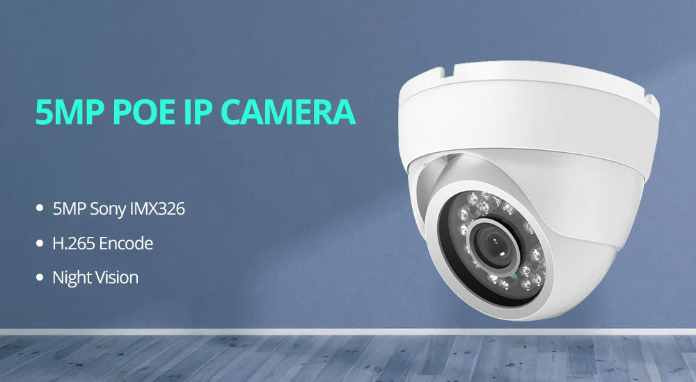 5MP POE IP Camera