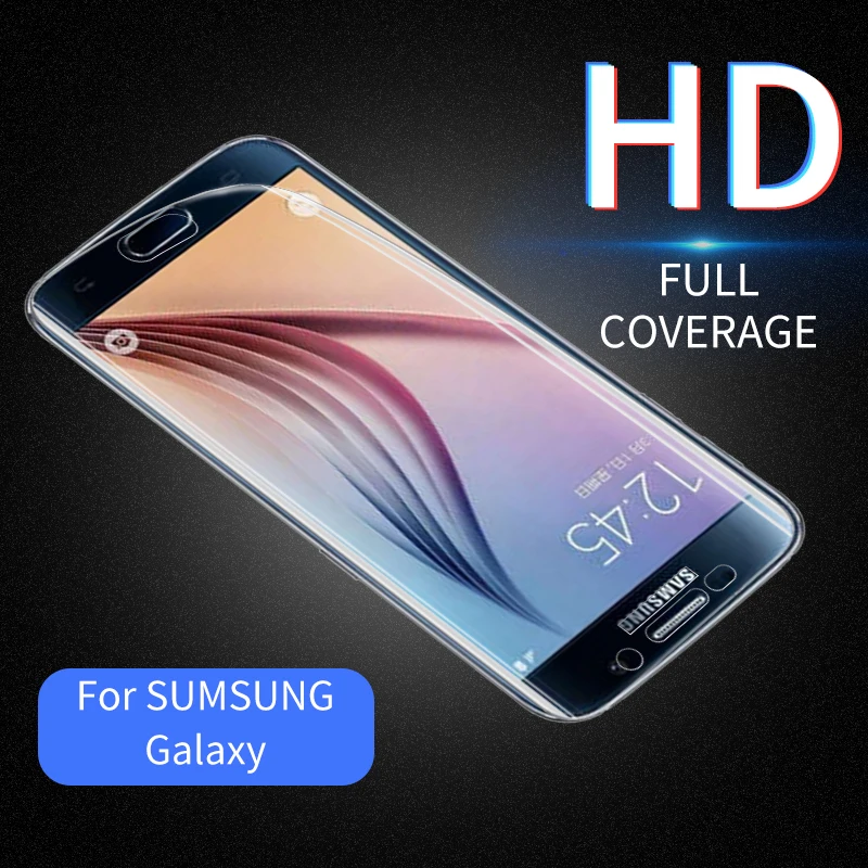 Для Samsung Galaxy s6 s7 edge s8 plus note7 s9 s9p пленка сенсорная мягкая для samsung galaxy note8