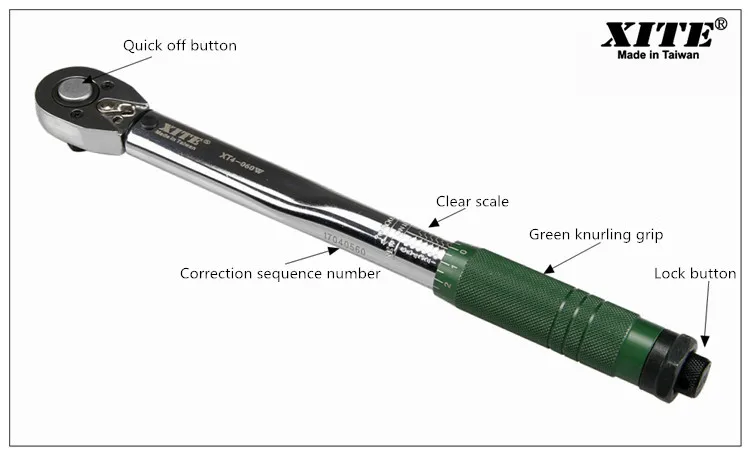 Тайваньский динамометрический ключ XITE динамометрический ключ для измерения крутящего момента в шинах Магнитный Свеча зажигания Инструменты для ремонта велосипеда