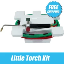 Кислорода пистолет Голдсмит Инструмент один длинный рот налобный фонарь ювелирные изделия делая коробка инструменты небольшой факел goldsmith