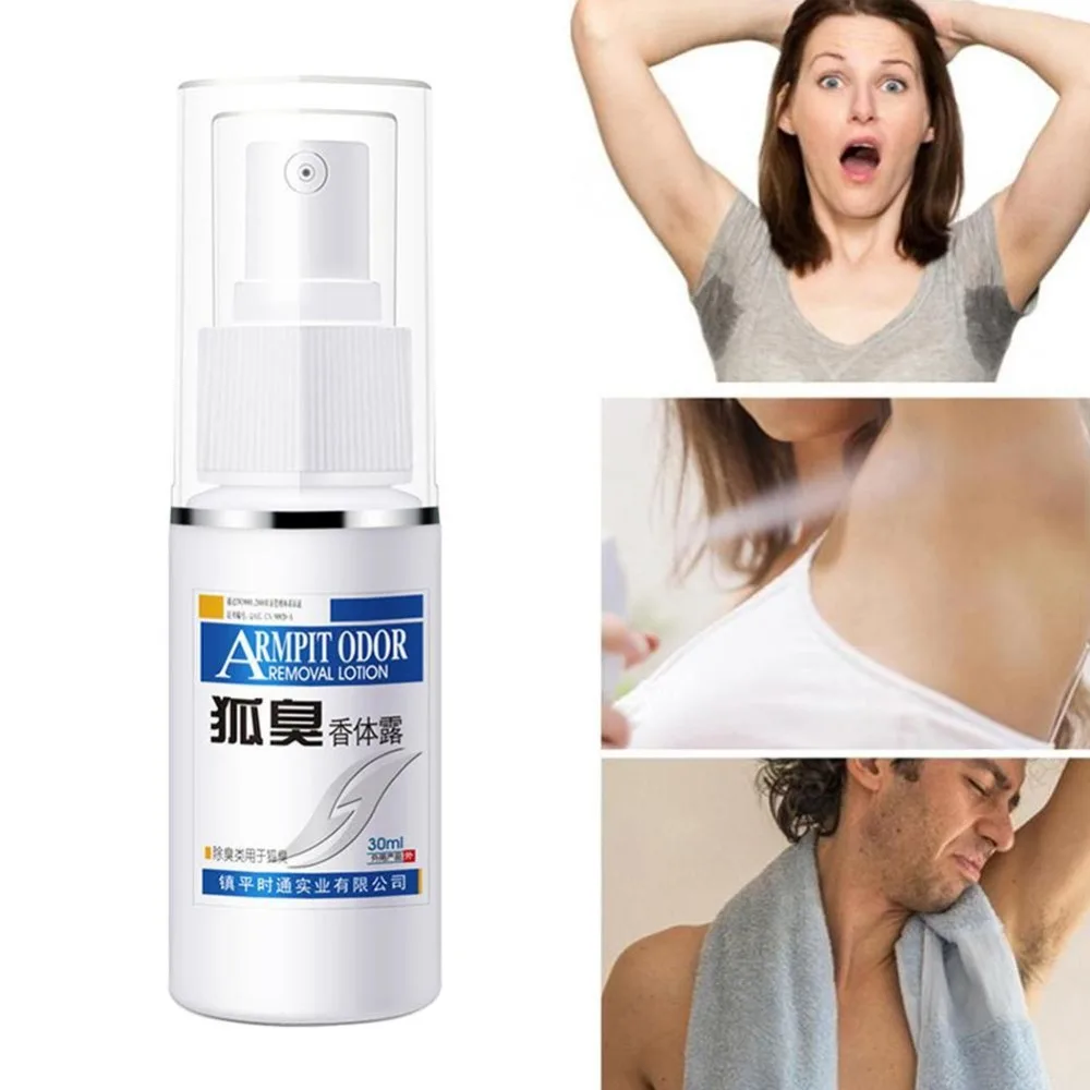 30 мл дезодорант спрей для тела ароматы антиперспирант спрей подмышек удаление запаха тела подмышек Пот дезодорант для женщин мужчин