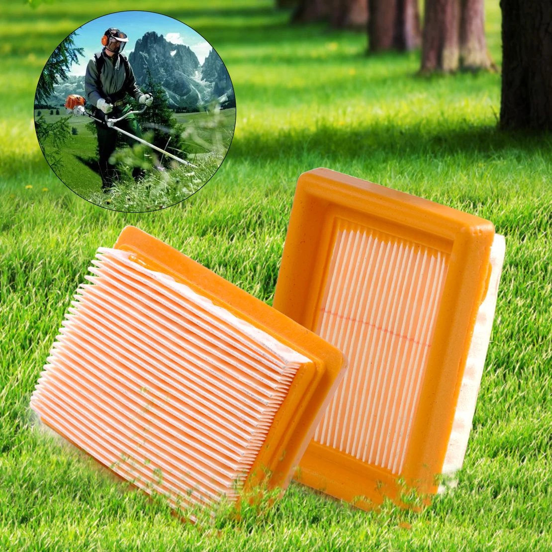 

LETAOSK New Air Filter Replacement for STIHL Trimmer FS120 FS200 FS250 FS300 FS350 MM55