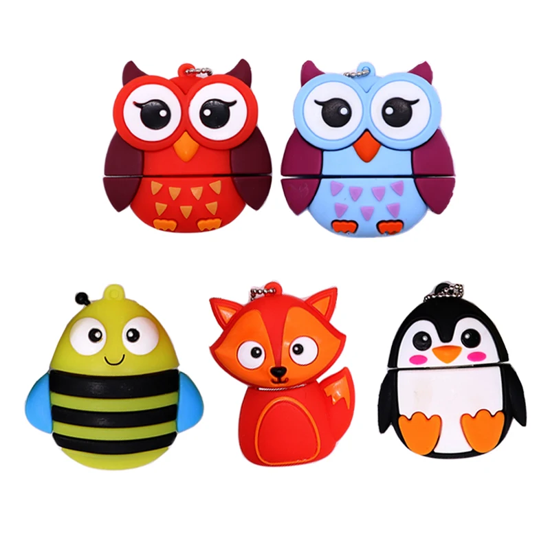 

USB - флеш-накопитель с животными, 4-64 Гб