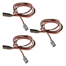 3 x RC 900 мм сервопривод удлинитель провода кабельный провод для Futaba