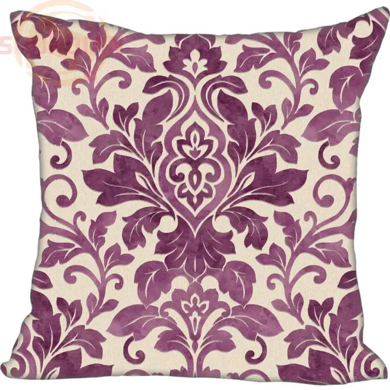 

Custom Decorative Pillowcase floral damask Square Zippered Pillow Cover Print Your image 20X20cm,35X35cm,40x40cm