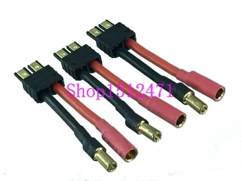 

3pcs TRX Traxxas Male to 5.5mm Bullet Female 12AWG 5CM Wire RC Turnigy Battery