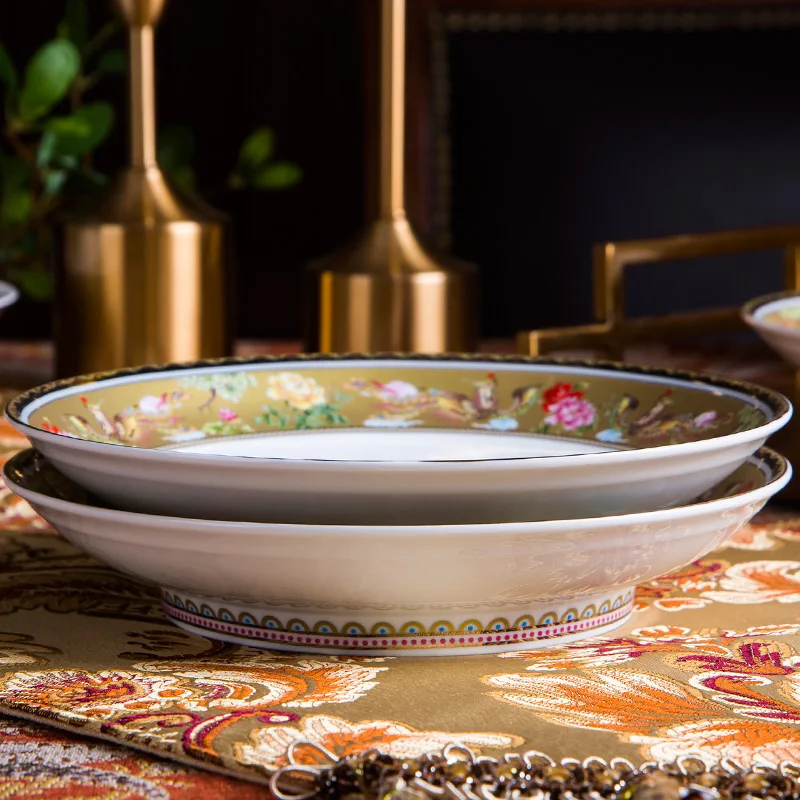 Рисунок 4 - Фарфоровая эмаль Цзиндэчжэнь столовые