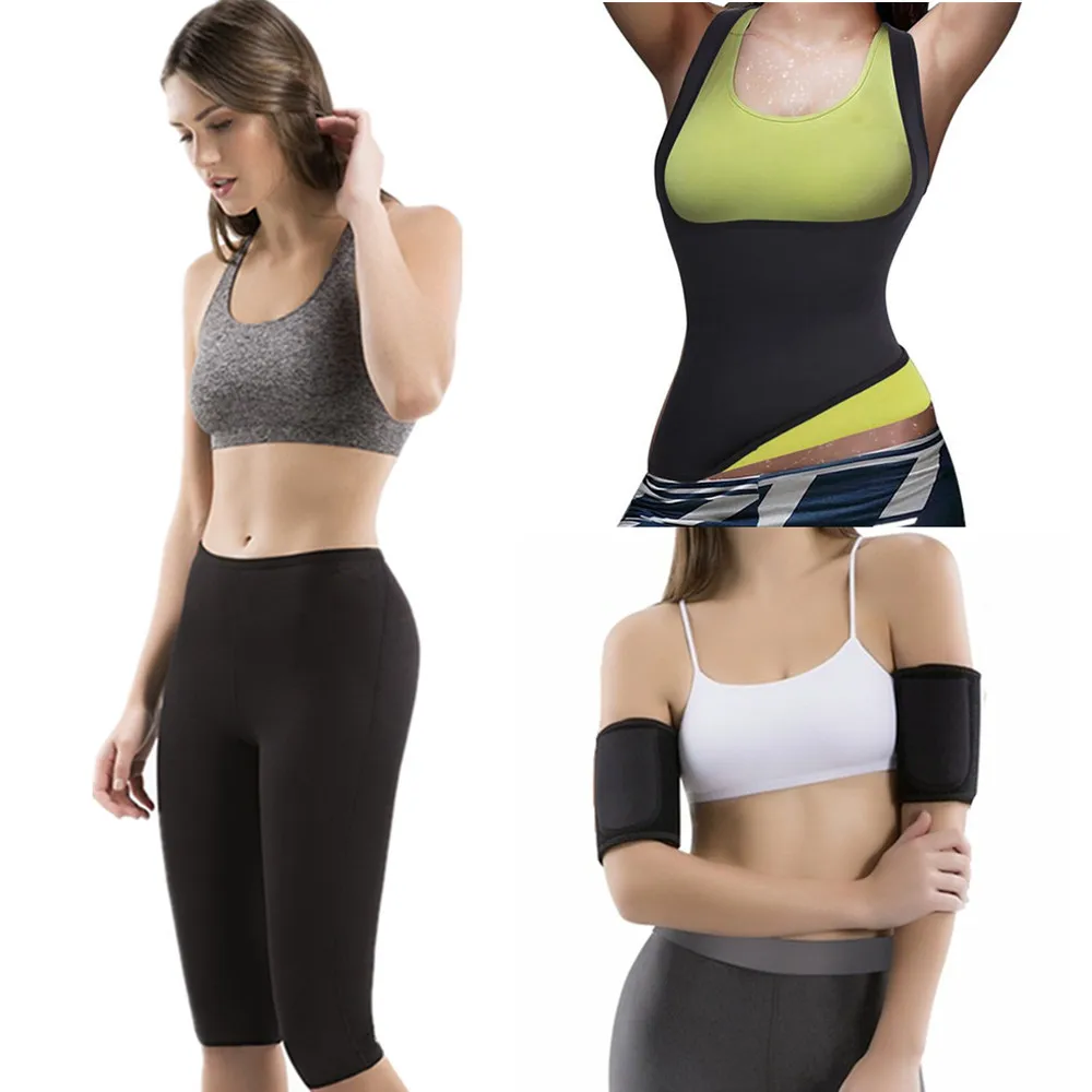 

CHENYE Waist Trainer Shapers Slimming Shirts Sauna Sweating Weight Loss Arms Fitness Women's Shapers Neoprene Body Shaper Pants