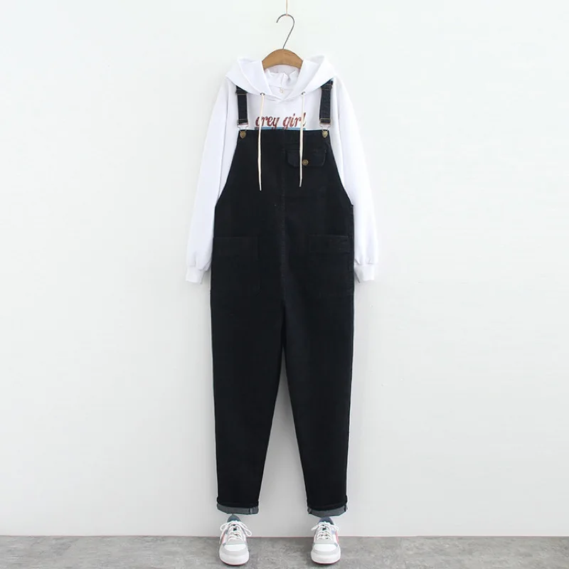 

Ubetoku 2019Spring Women Slim Jeans Overalls Pants Solid Color Pencil Pants Plus Size Women Trousers(KK36)