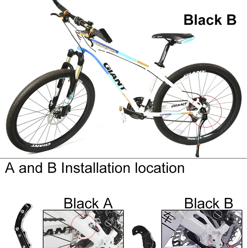 ROCKBROS 2"-29" стойки боковая подставка для велосипеда MTB kickstand дорожный велосипед парковка ноги Регулируемый 36-40,5 см Аксессуары для велосипеда BMX