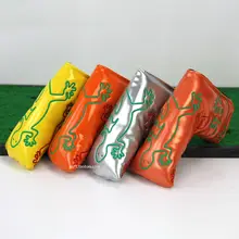 Гольф-чехол для короткой клюшки высокое качество L Форма из искусственной кожи Gecko чехол для клюшки для гольфа Новинка 4 цвета для Для мужчин Для женщин