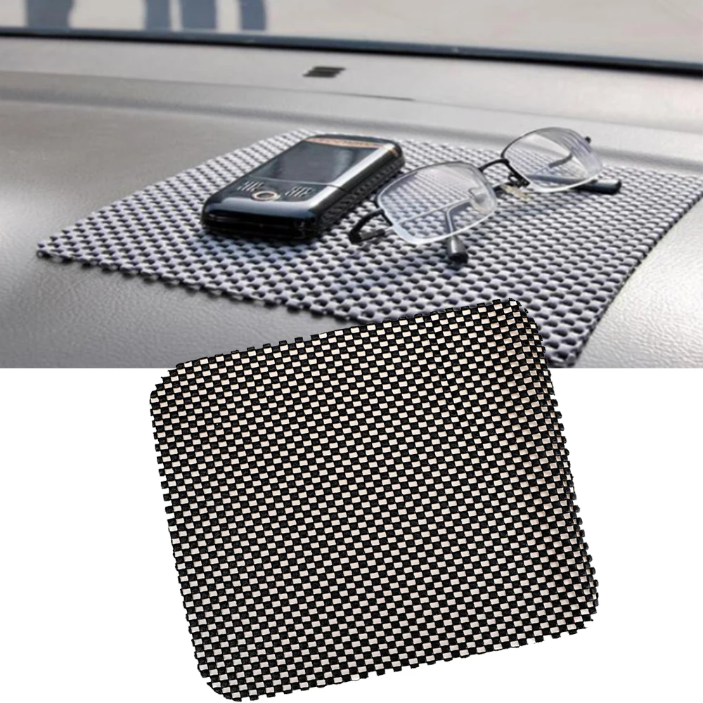 

Anti Slip Mat For MP3 MP4 PDA 19cm*21cm Car Dashboard Holder For Mobile Phone Auto Accessories Black PVC Non Slip Sticky Pad