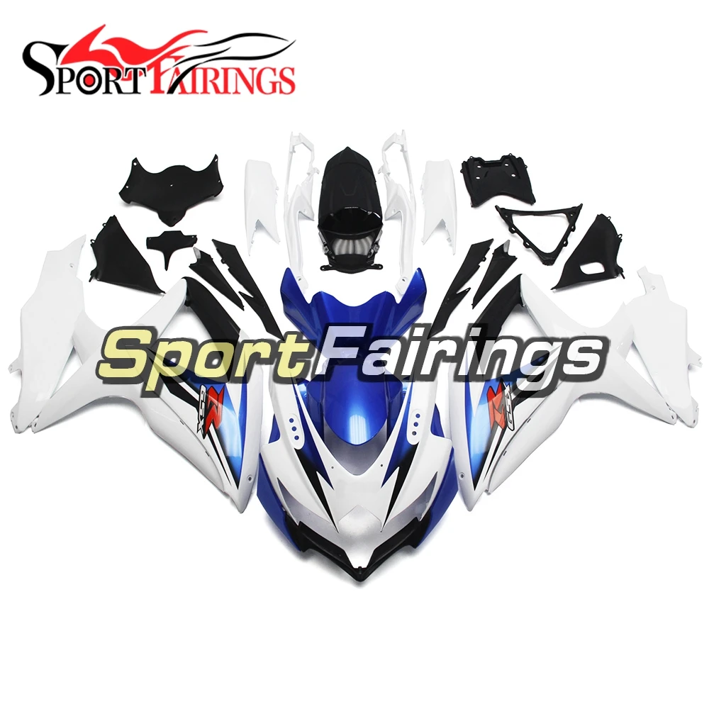 

Fairings for GSXR600 GSXR750 2008 2009 2010 K8 Suzuki Sportbike Plastic Injection Bodywork Body Kit Cowlings Blue White Black