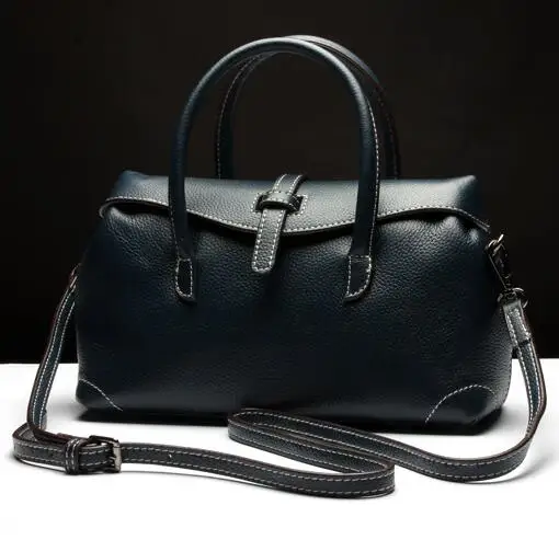 Wallike, Модная элегантная женская сумка из натуральной кожи, женская сумка-тоут, сумка на плечо, OL, деловая сумка-мессенджер, кошелек, сумка через плечо