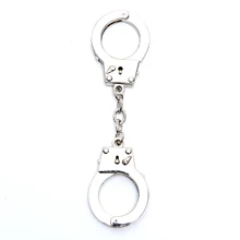 1 шт.,, креативный полицейский человек, брелок наручники, подвеска, автомобильный брелок для ключей, сумка, брелок для ключей