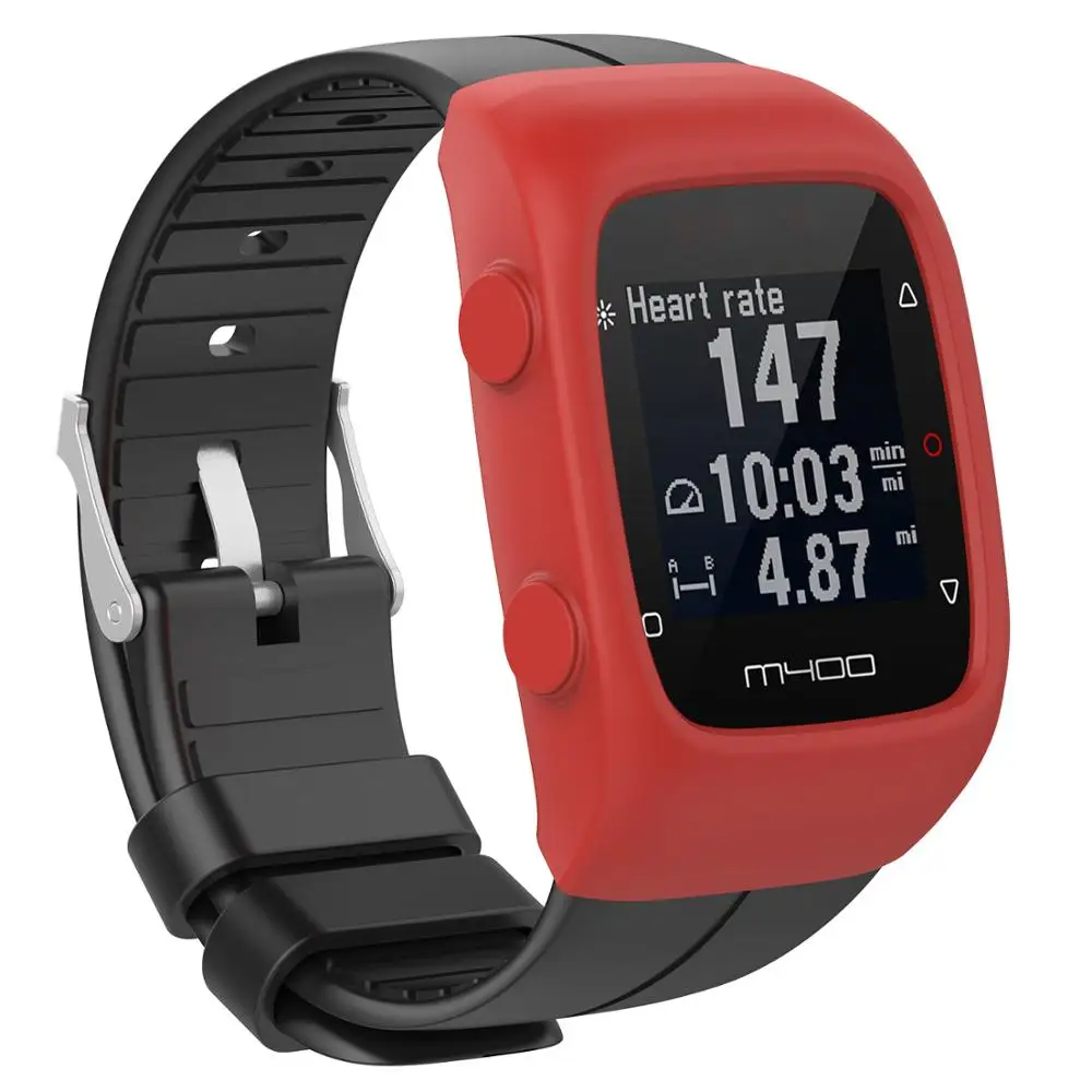 Силиконовый чехол для смарт часов Polar M430 / M400 экрана бега спорта GPS сменная