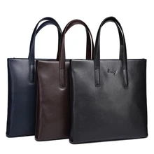 2016 classic Brand men Handbags business Shoulder Bags Fashion Genuine Leather Messenger Bag Ladies Tote Designer Handbag