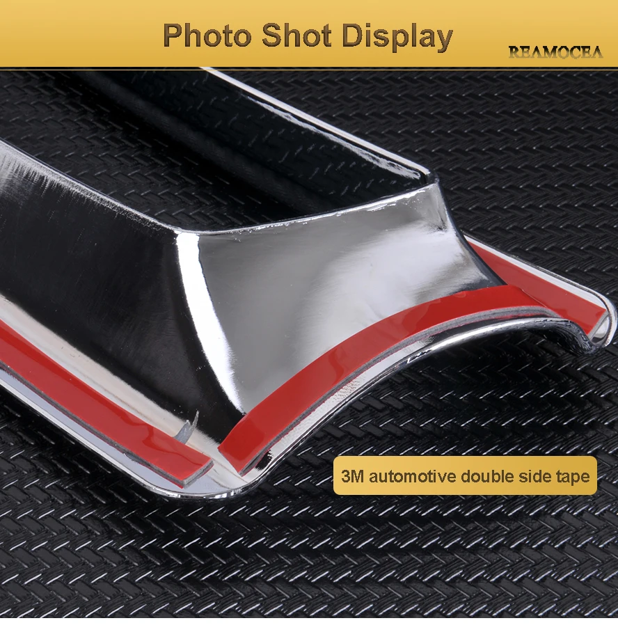 Reamocea 2Pcs Car ABS Chrome Rear Left Right Fog Light Cover Trim For Honda CRV CR-V 2012 2013 2014 Accessories (8)