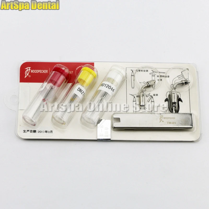 Dental Woodpecker Endodontic Endo Root Canal Clean kit Wrench Scaling