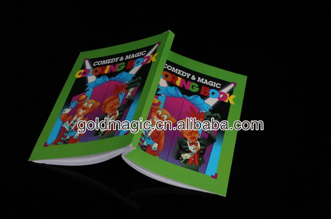 Маленький размер забавная книжка-раскраска комедия волшебные книги Крупным планом уличное волшебство трюки Grimoire Spellbook детская головоломка игрушка