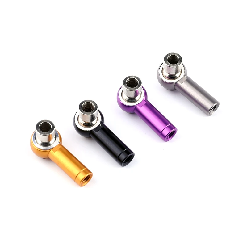 

10Pcs Metal M3 Link Tie Rod End Ball Joint for 1/10 RC Car Crawler AXIAL SCX10 D90 D110 Tamiya CC01 For Rc Car Part