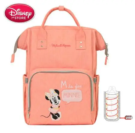 Сумка для подгузников с Микки-Маусом, многофункциональная сумка На открытом воздухе, рюкзак с Минни Маус, Детская сумка для путешествий на открытом воздухе, сумка для мамы