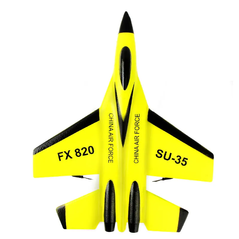 2 4 GHZ пульт дистанционного управления Самолет FX820 CH EPP Материал RC Glider Дрон на