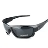 Okulary – lunettes de soleil polarisées de sport carrées pour hommes, de marque, de styliste, pour conduire, monture noire, UV400 ► Photo 2/6
