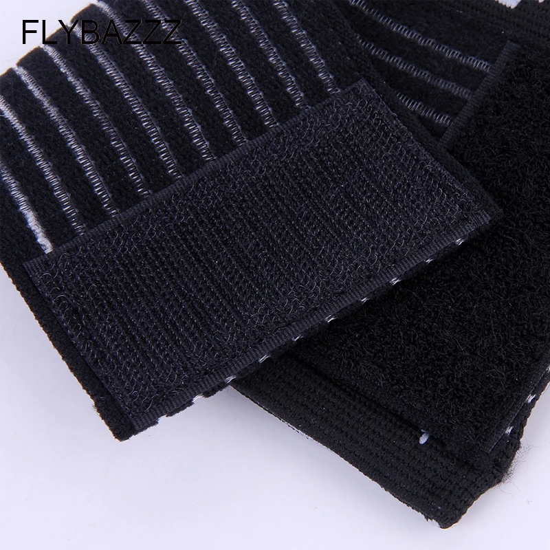 FLYBAZZZ 1PCS Sport Protective Glove Adjustable Bandage Wrist Support Brace Fitness Dumbbell Hand Brace Gym Accessories Palm Pad (4)