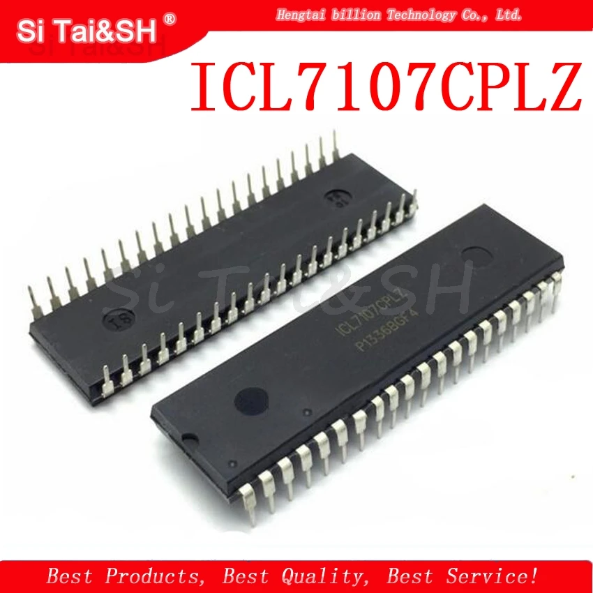 2 шт. ICL7107 ICL7107CPLZ PMIC IC DIP-40 аналоговый в цифровой преобразователь | Электронные