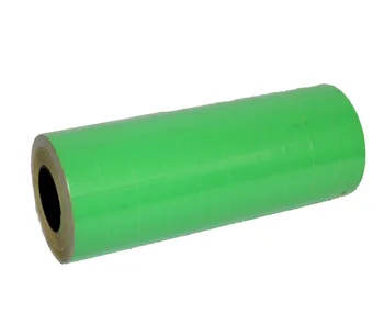 

10 rolls green tape machine labelers