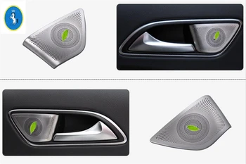 

Yimaautotrims Accessories Interior Rear Inner Door Speaker Audio Loudspeaker Cover Trim For Mercedes Benz GLA 200 220 X156 2018