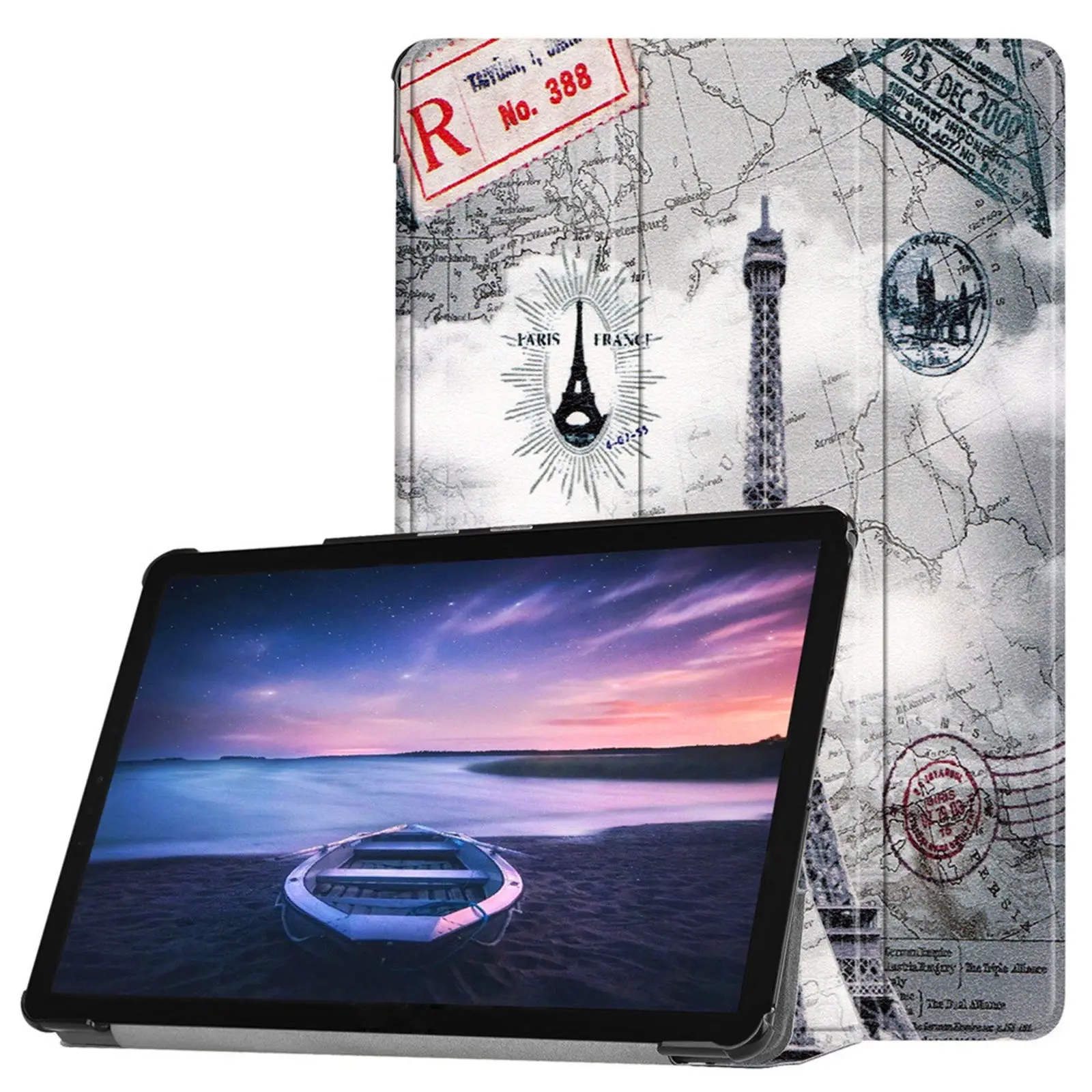 

New Magnet Sleep Wake Up Case for Samsung Galaxy Tab S4 10.5 Protective Cover for Samsung Tab S4 10.5 2018 SM-T830 T830 T835+Pen