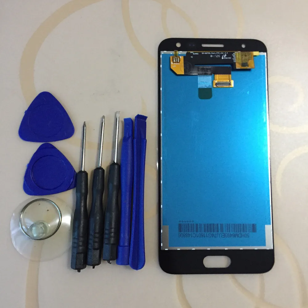 Регулируемая яркость для Samsung Galaxy J5 Prime G570 SM G570F G70L G570K G570Y сенсорный экран + ЖК