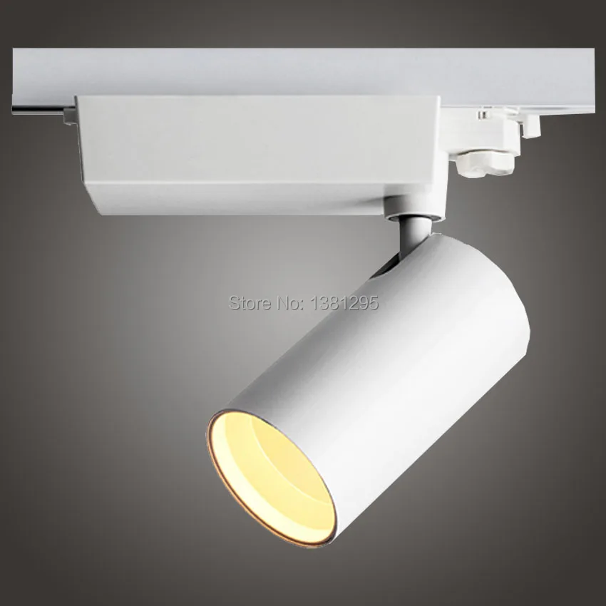 High Quality Modern Led Reflector Track Light Rail Spot Lamp High Quality Modern Led Reflector Track Light Rail Spot Lamp Cree Cob 20w 30w 40w Supermarket Osvetleni Lighting In From
