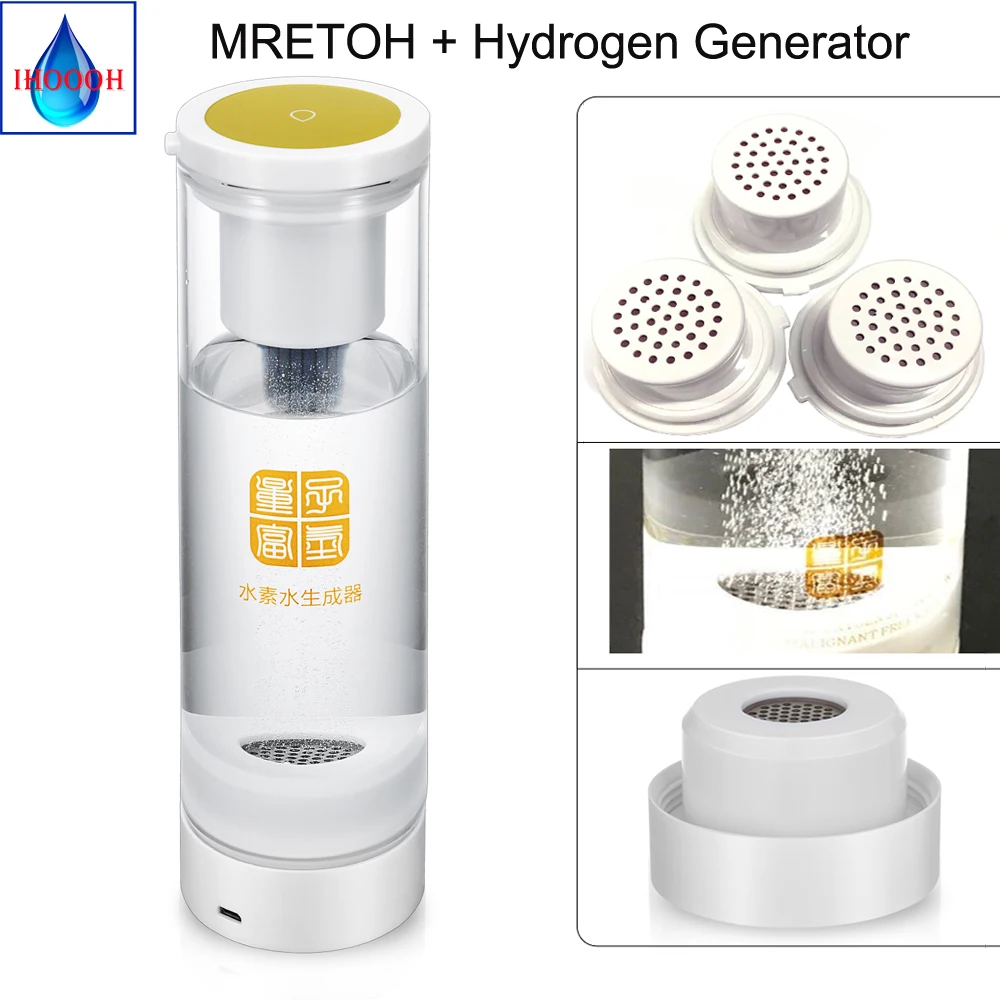 

Earth frequency 7.8Hz MRETOH and Hydrogen Generator Ionizer For Pure H2 Rich Hydrogen Electrolysis With Acid water cavity