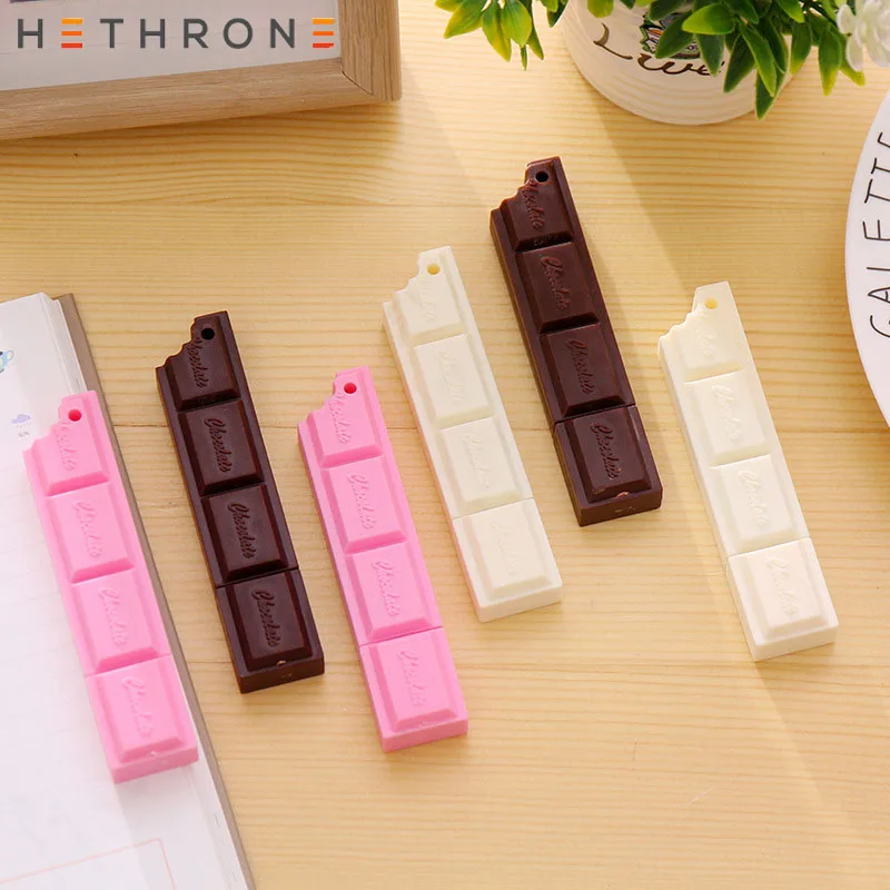 

Hethrone Funny 0.5mm colorful Chocolate Design Ballpoint Pen calligraphy pen supplies office School writing caneta stylo bille