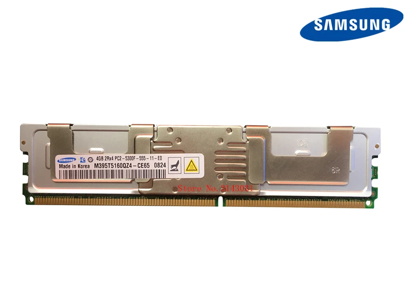 Серверная память samsung DDR2 4 ГБ 8 ГБ 667 МГц PC2-5300F ECC FBD FB-DIMM полностью буферизированная оперативная память 240pin 5300 4G 2Rx4